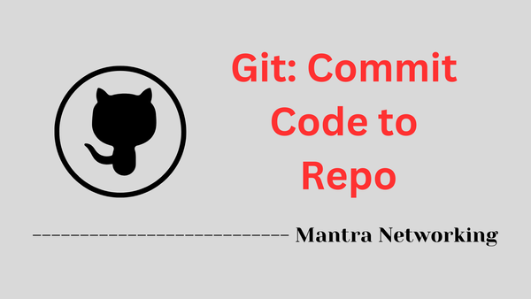 Git: Commit Code to Repo